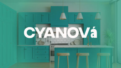 Cyanová